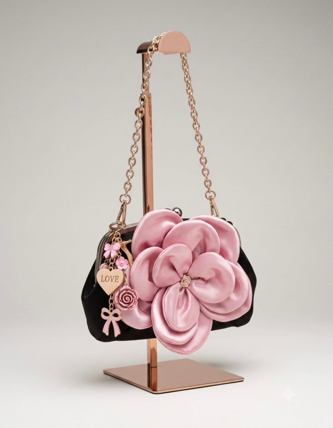 The Elegance Rose Evening Bag