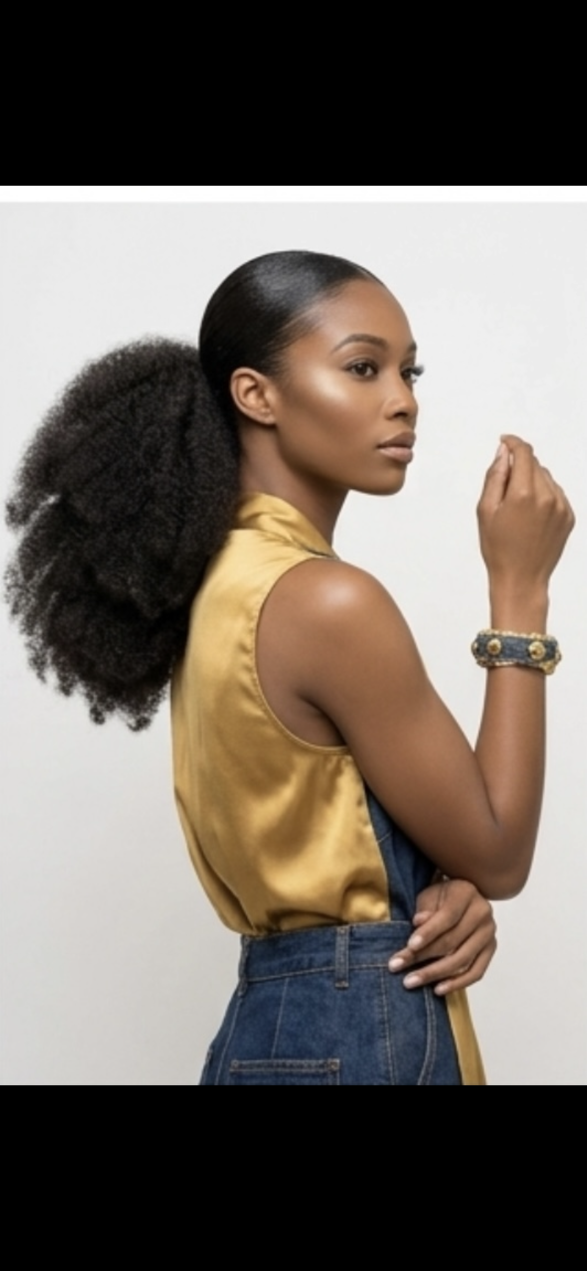 The Crown Jewel Denim Cuff